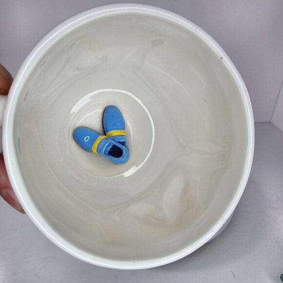 Elvis Presley Ceramic Mug With Blue Suede Shoes Design Collectible 1999 By Vando - Picture 5 of 8